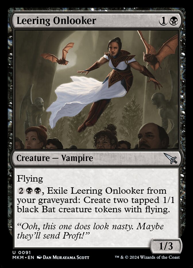 Leering Onlooker - Murders at Karlov Manor (MKM)