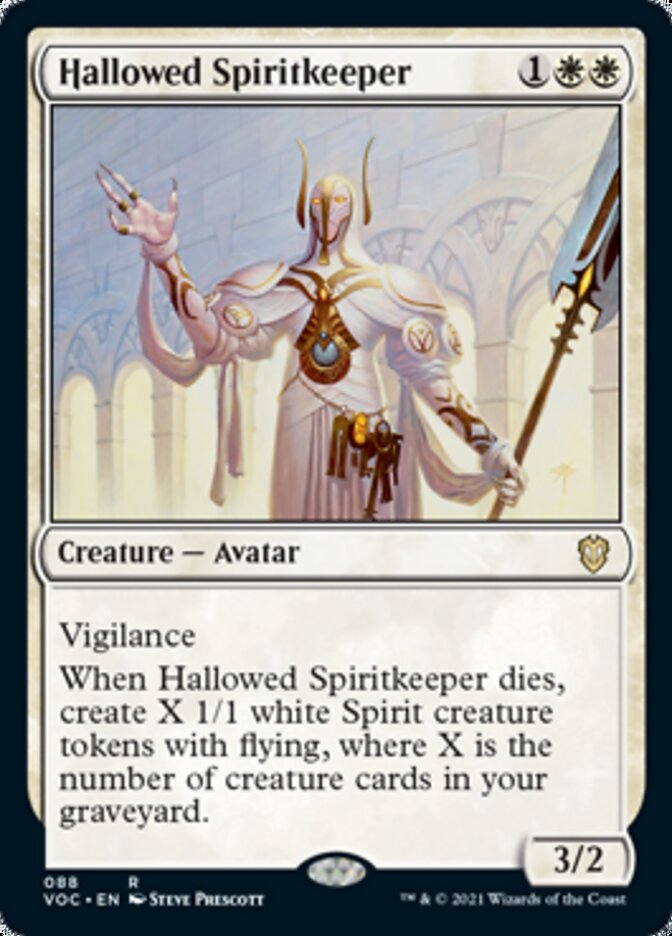 Hallowed Spiritkeeper - [Foil] Crimson Vow Commander (VOC)