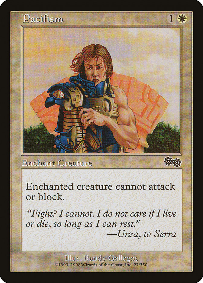 Pacifism - [Retro Frame] Urza's Saga (USG)