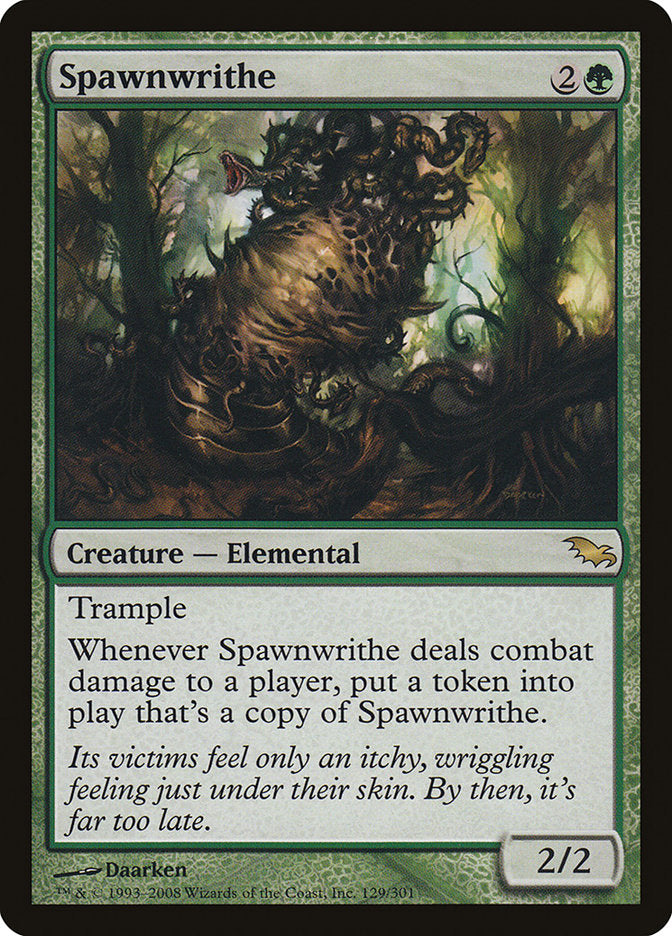 Spawnwrithe - [Foil] Shadowmoor (SHM)
