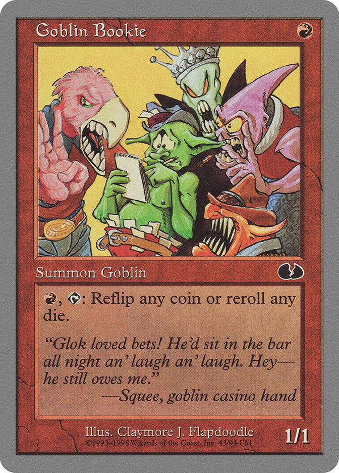 Goblin Bookie - Unglued (UGL)