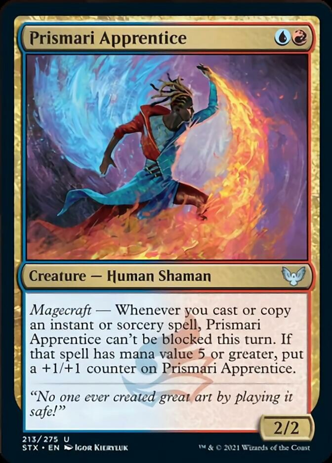 Prismari Apprentice - [Foil] Strixhaven: School of Mages (STX)