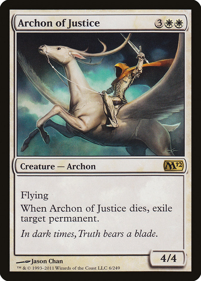 Archon of Justice - [Foil] Magic 2012 (M12)