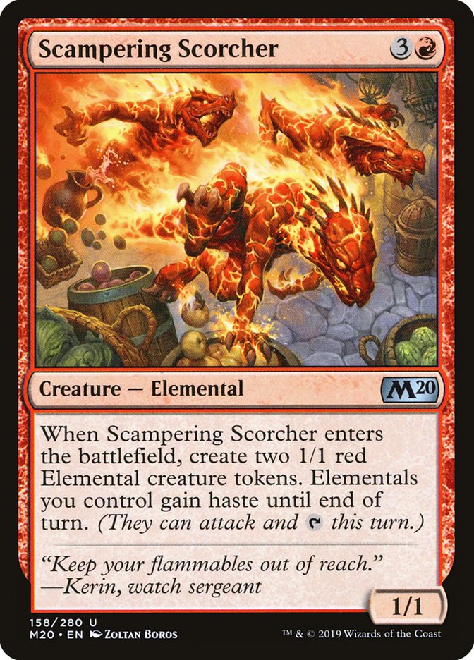 Scampering Scorcher - Core Set 2020 (M20)