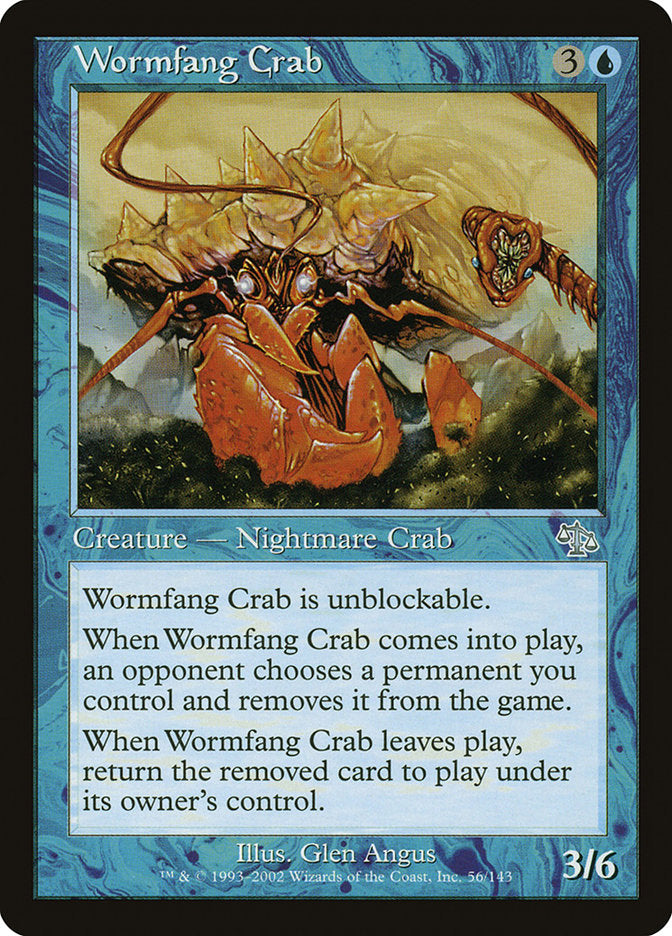 Wormfang Crab - [Foil] Judgment (JUD)