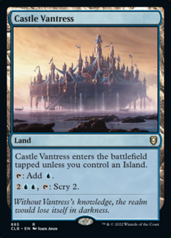 Castle Vantress - Commander Legends: Battle for Baldur's Gate (CLB)