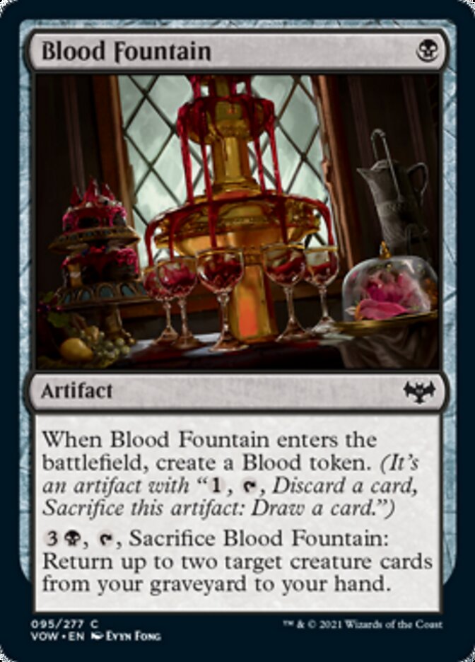 Blood Fountain - [Foil] Innistrad: Crimson Vow (VOW)