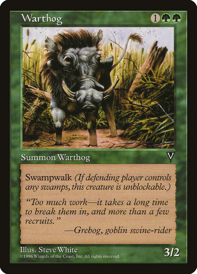 Warthog - Visions (VIS)