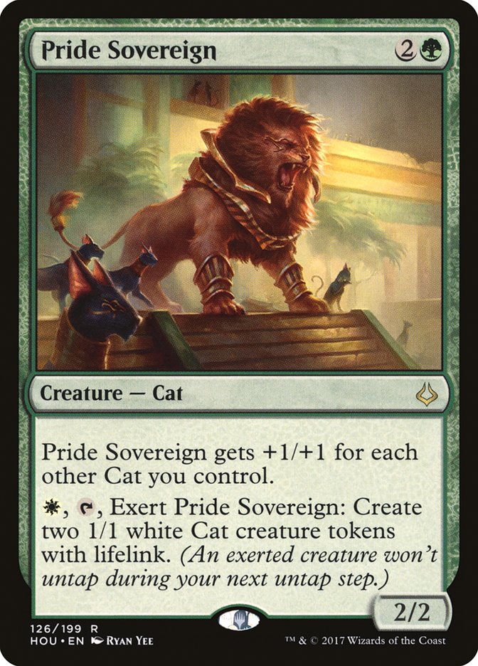 Pride Sovereign - [Foil] Hour of Devastation (HOU)