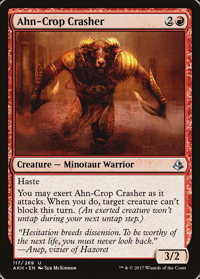 Ahn-Crop Crasher - [Foil] Amonkhet (AKH)