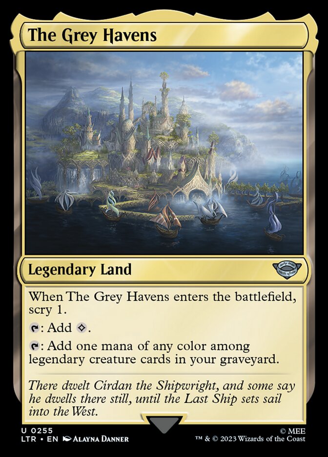 The Grey Havens - [Foil] The Lord of the Rings: Tales of Middle-earth (LTR)