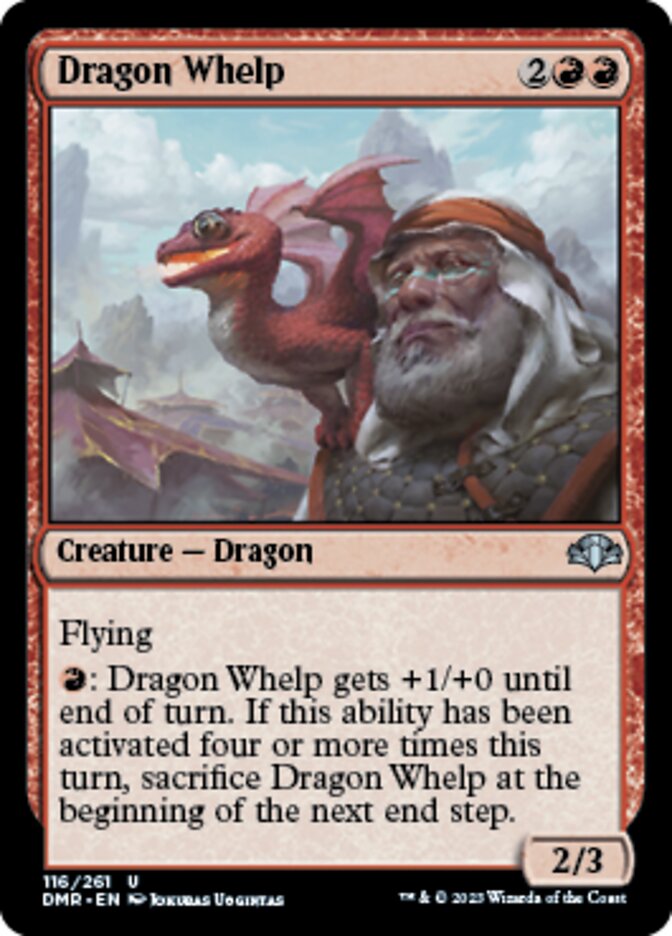 Dragon Whelp - Dominaria Remastered (DMR)