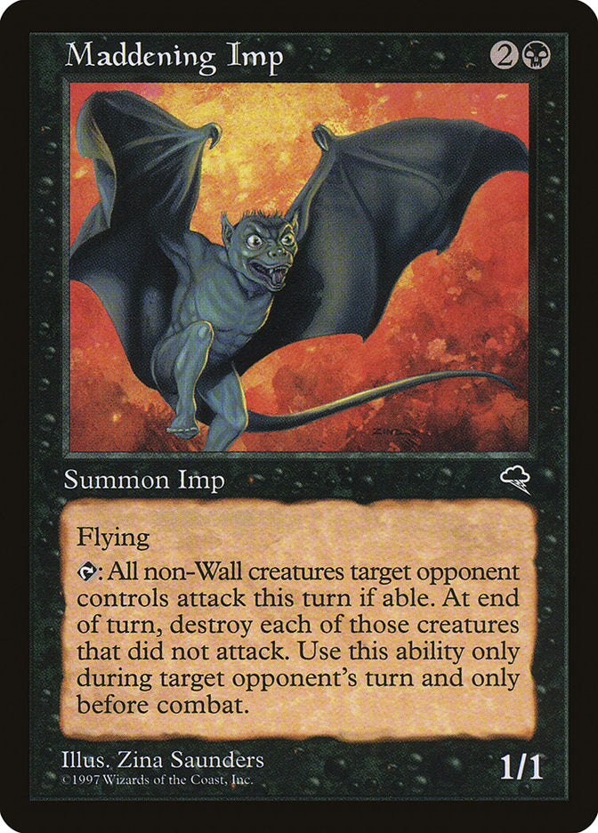 Maddening Imp - [Retro Frame] Tempest (TMP)