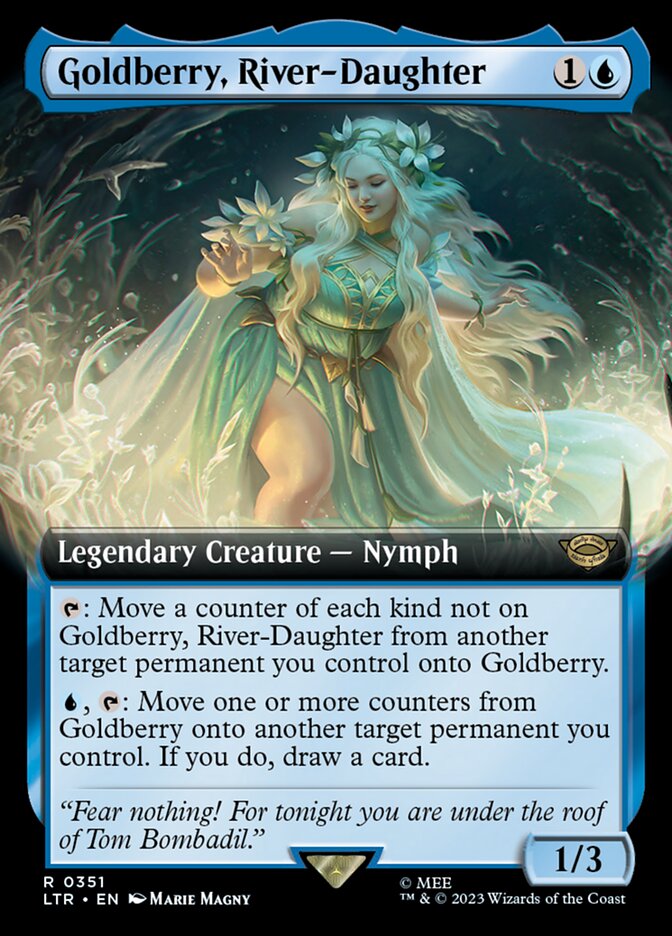 Goldberry, River-Daughter - [Foil, Extended Art] The Lord of the Rings: Tales of Middle-earth (LTR)