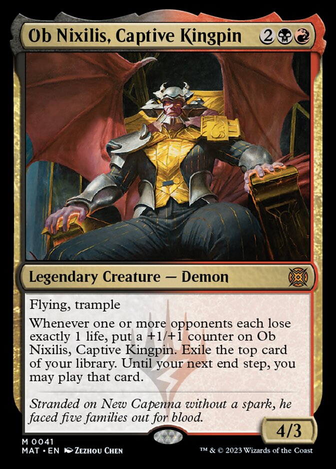 Ob Nixilis, Captive Kingpin - March of the Machine: The Aftermath (MAT)