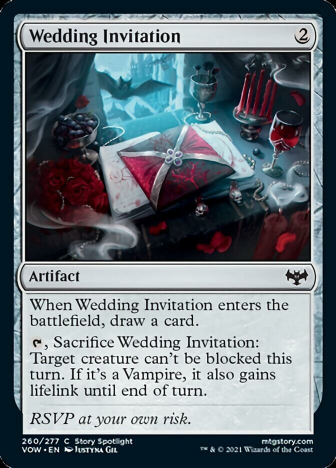 Wedding Invitation - Innistrad: Crimson Vow (VOW)