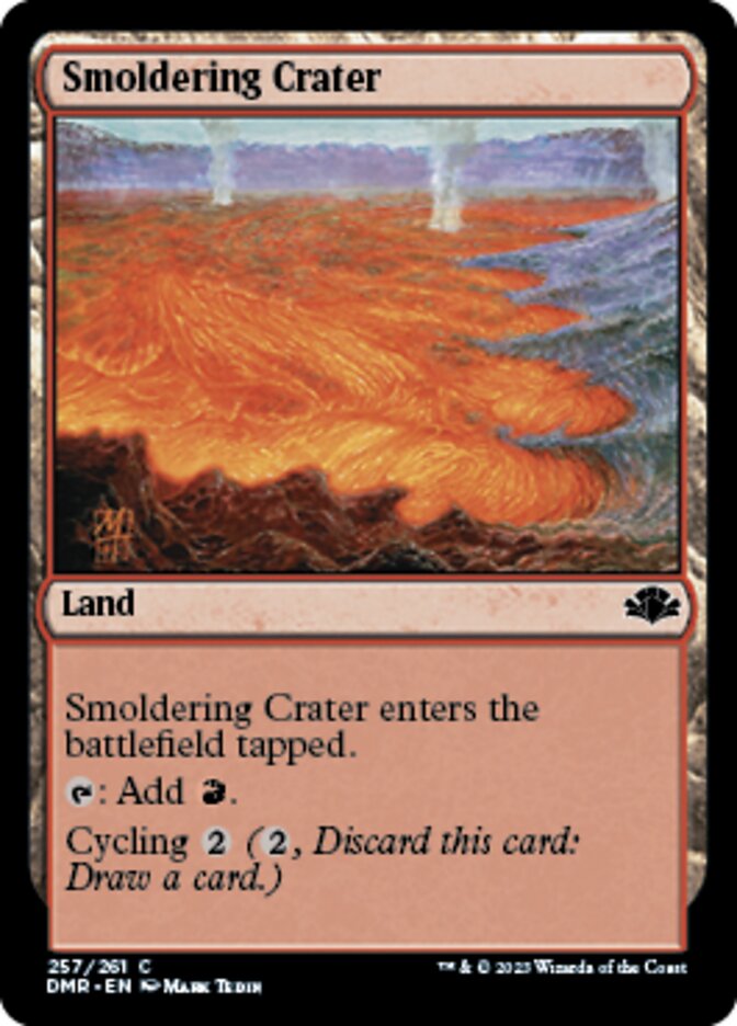 Smoldering Crater - Dominaria Remastered (DMR)