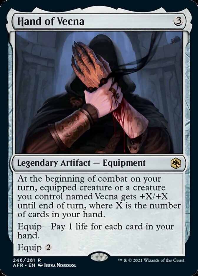 Hand of Vecna - Adventures in the Forgotten Realms (AFR)