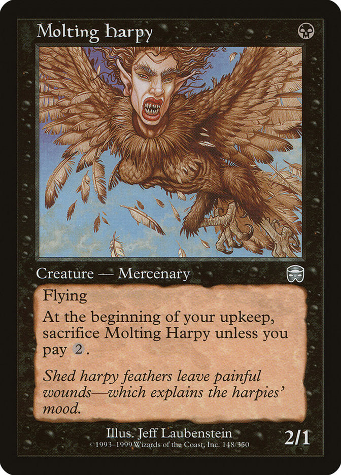 Molting Harpy - [Foil] Mercadian Masques (MMQ)