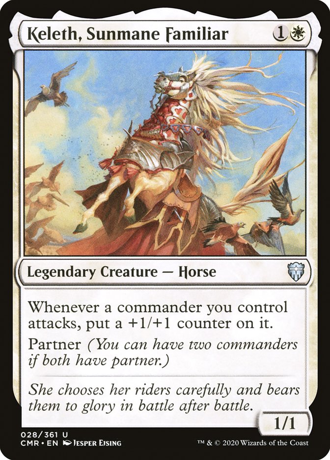 Keleth, Sunmane Familiar - [Foil] Commander Legends (CMR)