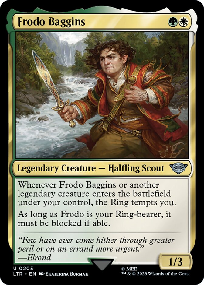 Frodo Baggins - [Foil] The Lord of the Rings: Tales of Middle-earth (LTR)