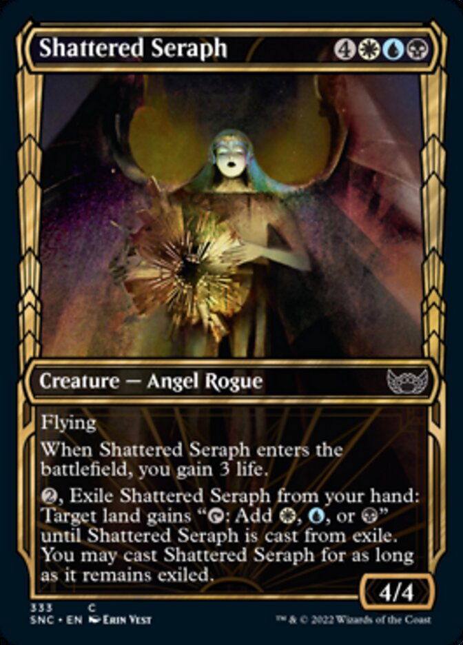 Shattered Seraph - [Foil, Showcase] Streets of New Capenna (SNC)