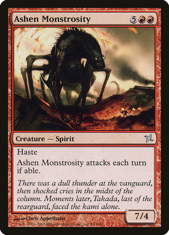 Ashen Monstrosity - [Foil] Betrayers of Kamigawa (BOK)