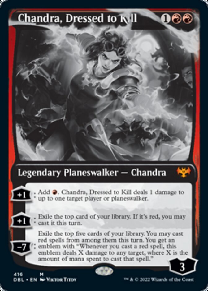 Chandra, Dressed to Kill - Innistrad: Double Feature (DBL)