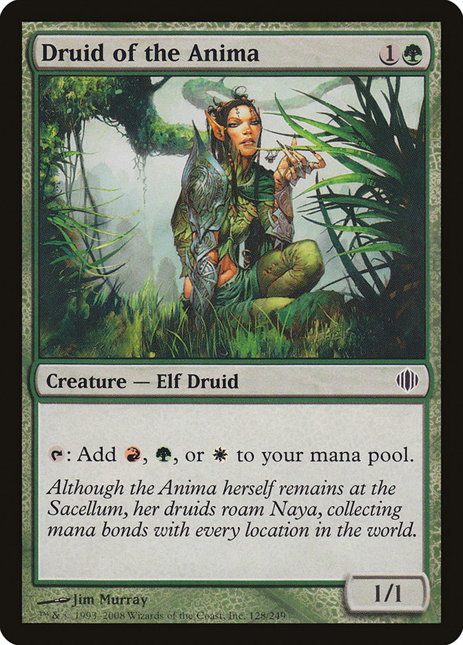 Druid of the Anima - [Foil] Shards of Alara (ALA)