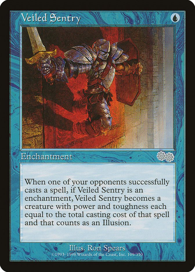 Veiled Sentry - [Retro Frame] Urza's Saga (USG)