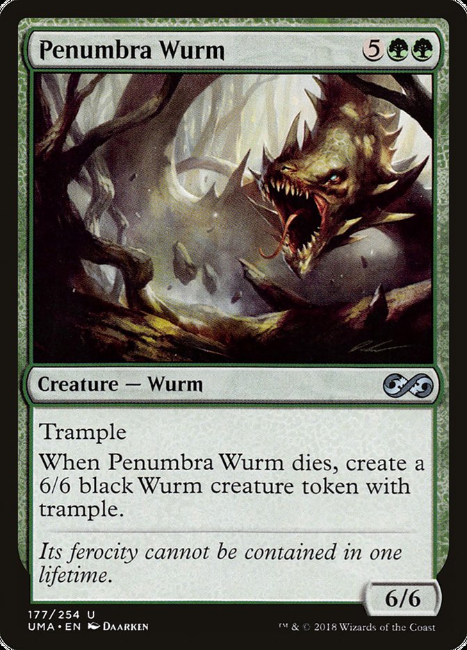 Penumbra Wurm - [Foil] Ultimate Masters (UMA)