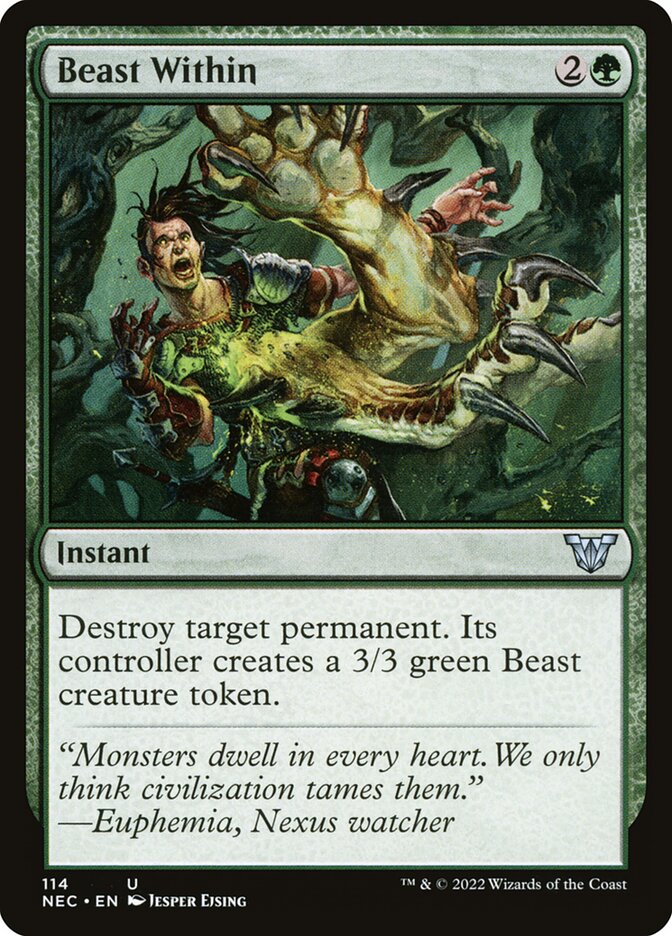 Beast Within - Neon Dynasty Commander (NEC)