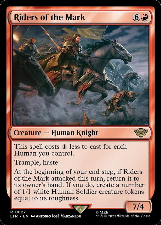 Riders of the Mark - [Foil] The Lord of the Rings: Tales of Middle-earth (LTR)