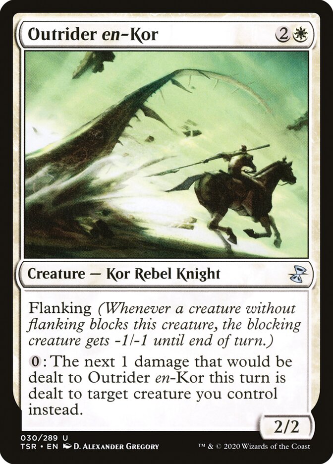 Outrider en-Kor - [Foil] Time Spiral Remastered (TSR)