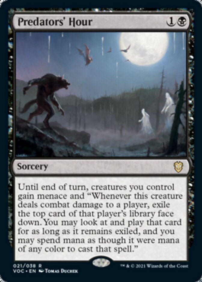 Predators' Hour - Crimson Vow Commander (VOC)