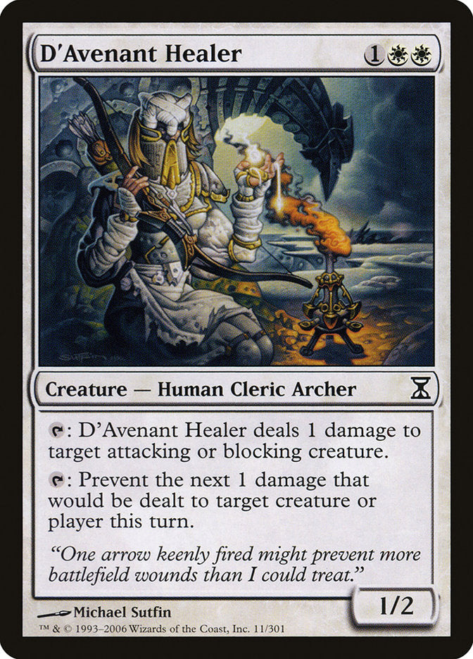 D'Avenant Healer - [Foil] Time Spiral (TSP)
