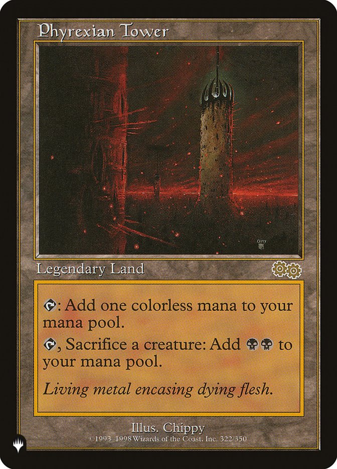 Phyrexian Tower - [Retro Frame] The List (PLIST)