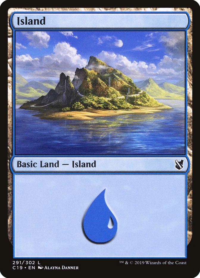 Island (291) - Commander 2019 (C19)