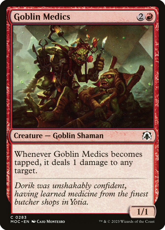 Goblin Medics - March of the Machine Commander (MOC)