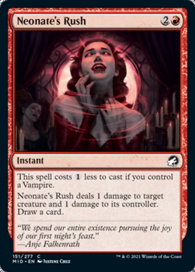 Neonate's Rush - Innistrad: Midnight Hunt (MID)