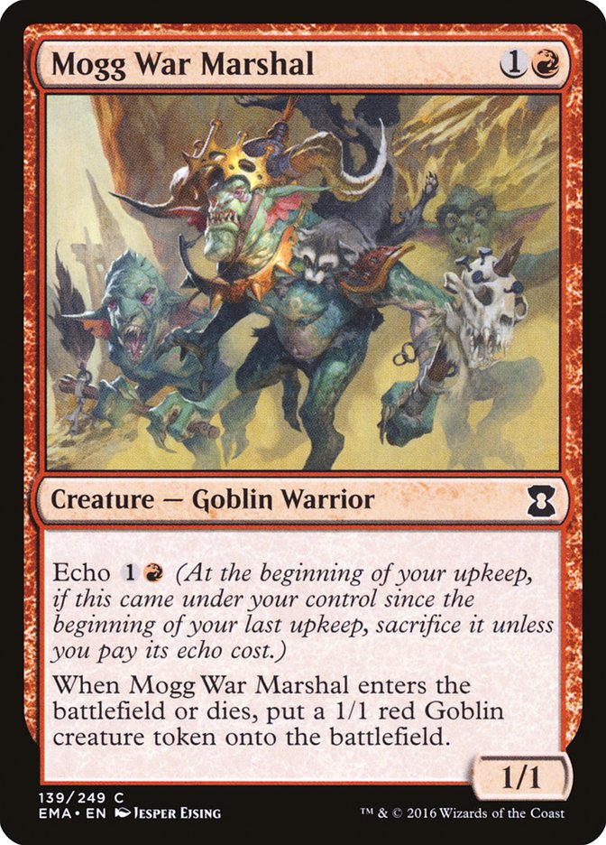 Mogg War Marshal - [Foil] Eternal Masters (EMA)