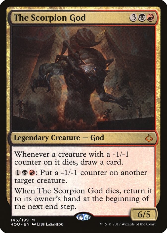 The Scorpion God - [Foil] Hour of Devastation (HOU)
