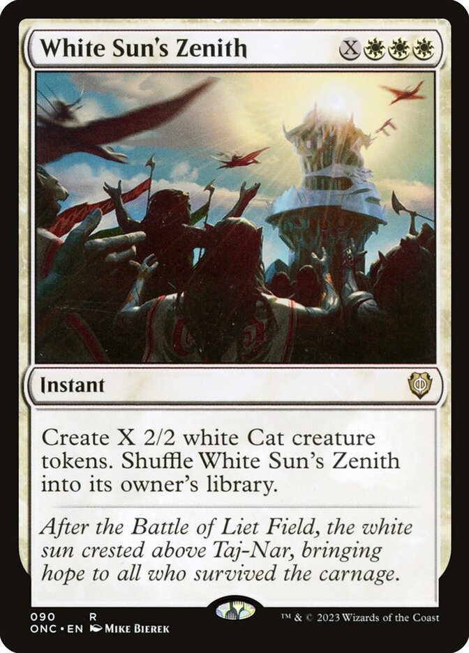White Sun's Zenith - Phyrexia: All Will Be One Commander (ONC)