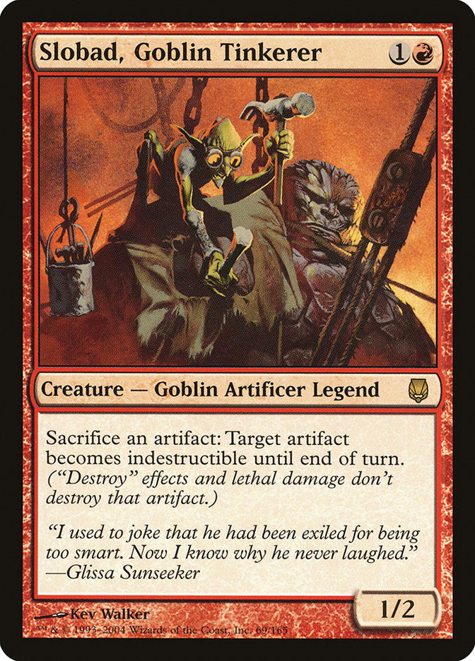 Slobad, Goblin Tinkerer - [Foil] Darksteel (DST)
