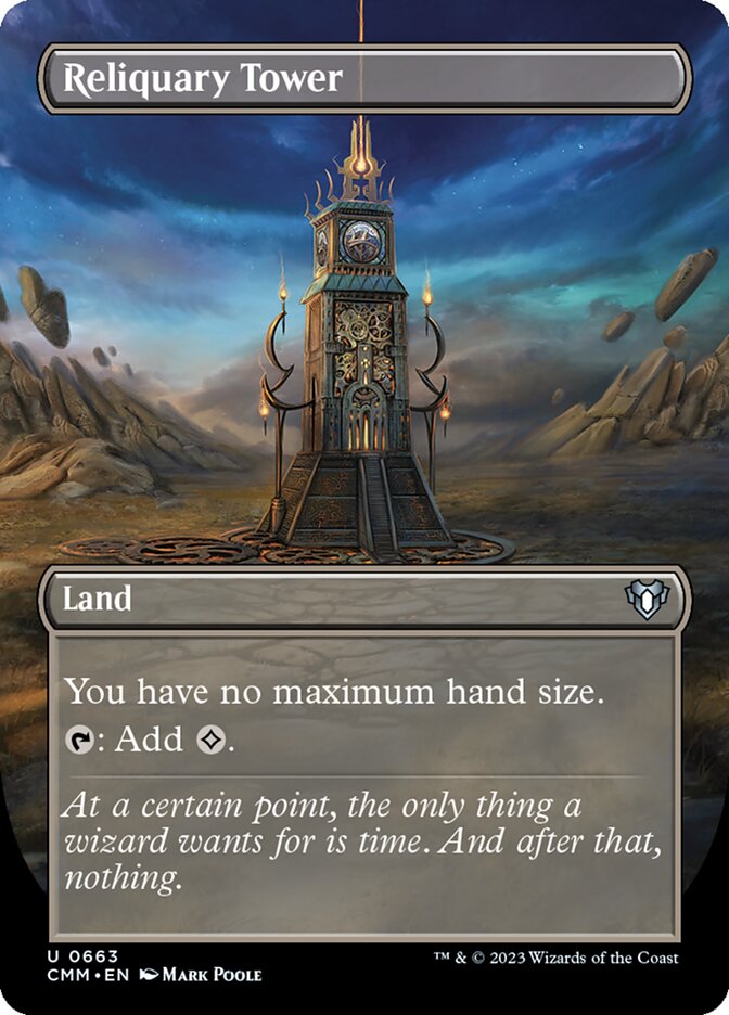 Reliquary Tower - [Borderless] Commander Masters (CMM)