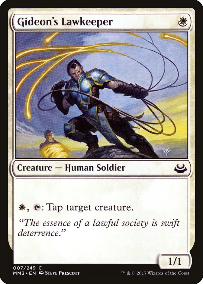 Gideon's Lawkeeper - Modern Masters 2017 (MM3)