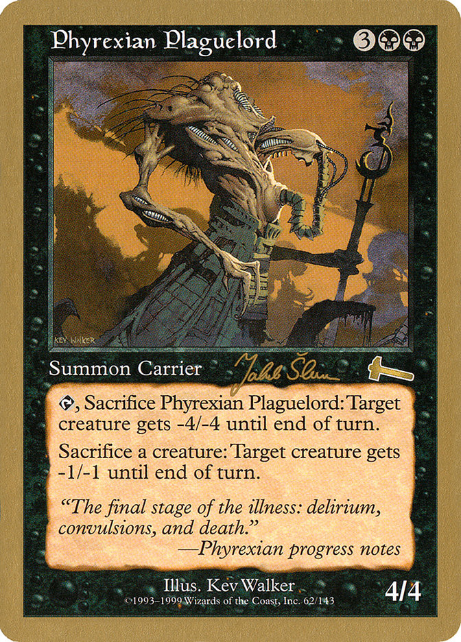 Phyrexian Plaguelord - [Retro Frame] World Championship Decks 1999 (WC99)