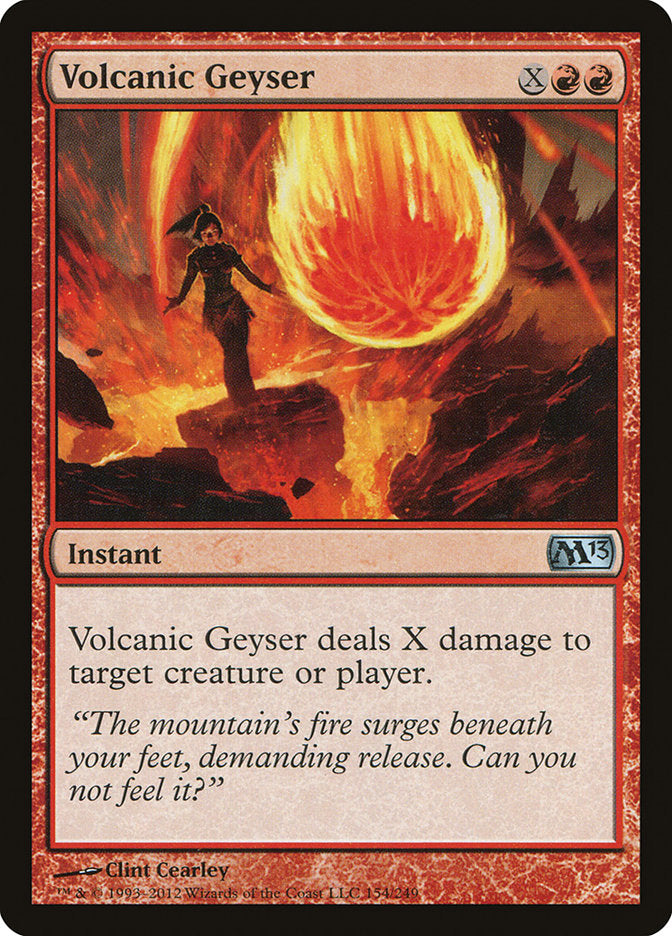 Volcanic Geyser - [Foil] Magic 2013 (M13)