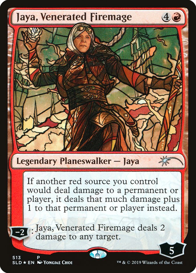 Jaya, Venerated Firemage (513) - [Foil] Secret Lair Drop (SLD)