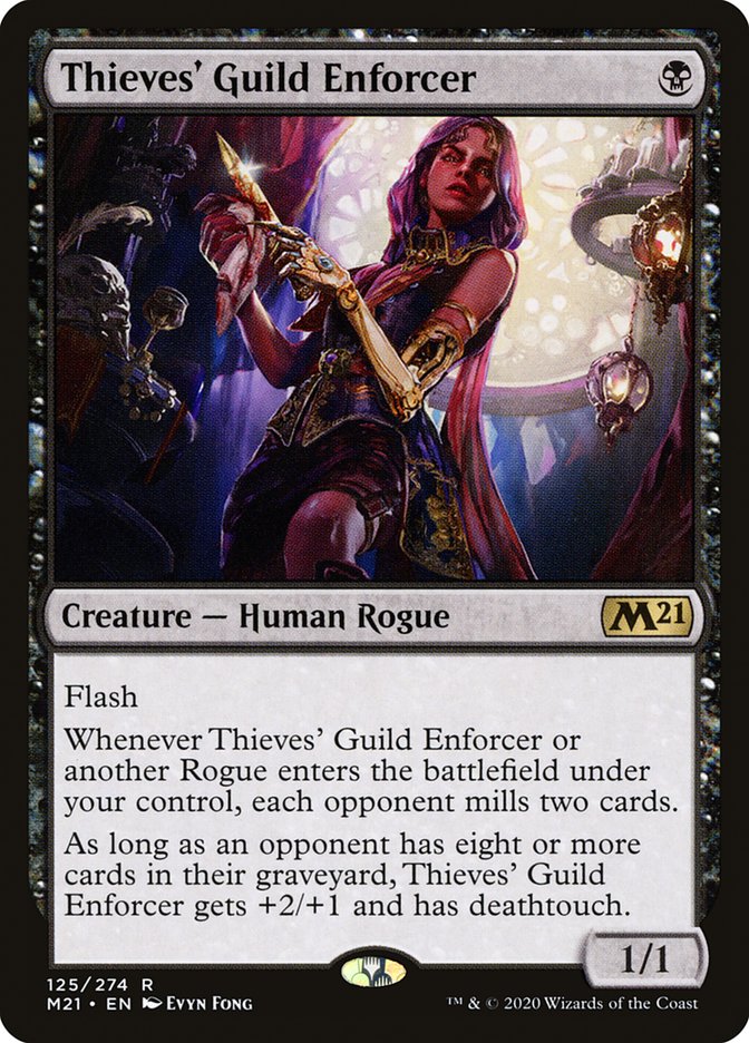 Thieves' Guild Enforcer - [Foil] Core Set 2021 (M21)